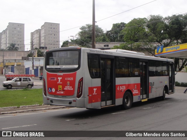 Express Transportes Urbanos Ltda 4 8426 na cidade de São Paulo, São Paulo, Brasil, por Gilberto Mendes dos Santos. ID da foto: 11941300.