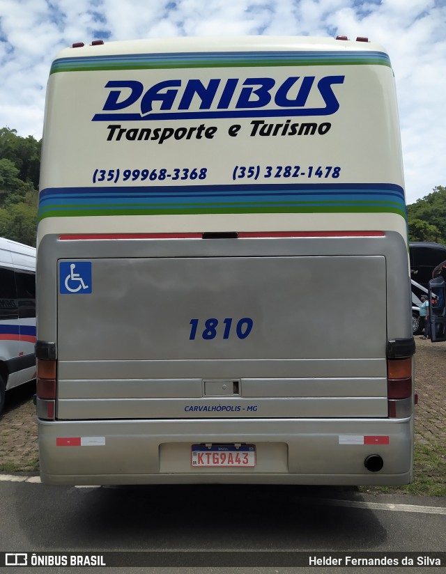 Danibus Transporte e Turismo 1810 na cidade de Campinas, São Paulo, Brasil, por Helder Fernandes da Silva. ID da foto: 11943667.