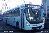 SOUL - Sociedade de Ônibus União Ltda. 7015 na cidade de Porto Alegre, Rio Grande do Sul, Brasil, por Luis Alfredo Knuth. ID da foto: :id.