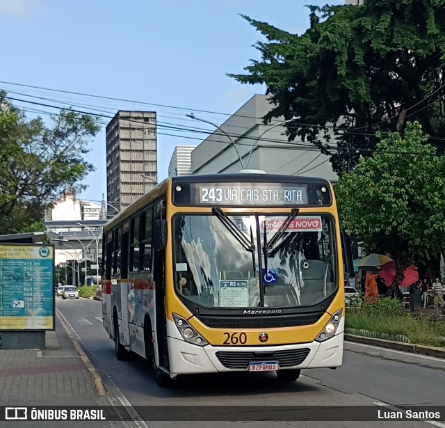 Empresa Metropolitana 260 na cidade de Recife, Pernambuco, Brasil, por Luan Santos. ID da foto: 11944871.