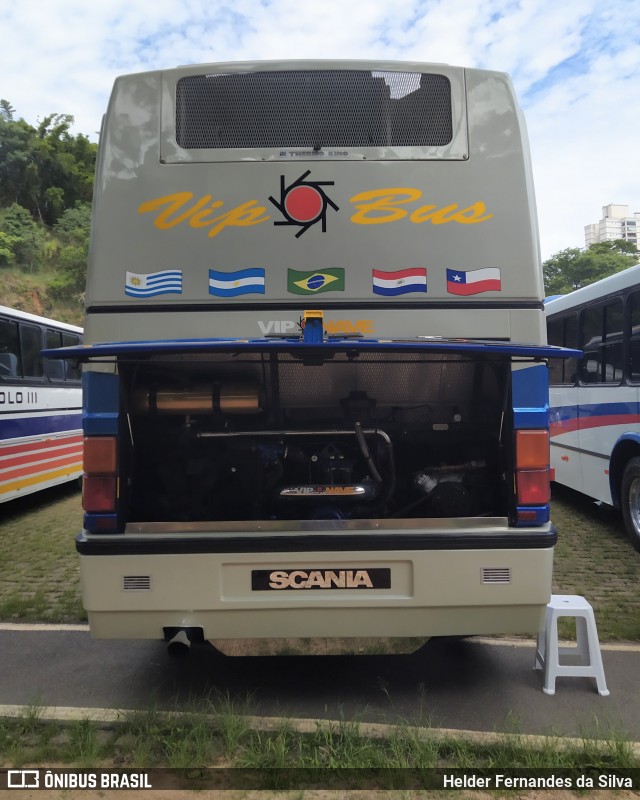Vip Bus Comércio de Ônibus 1991 na cidade de Campinas, São Paulo, Brasil, por Helder Fernandes da Silva. ID da foto: 11944962.