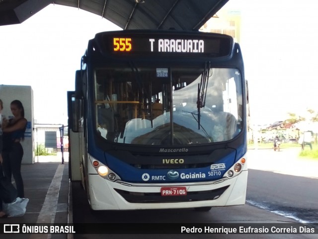 Rápido Araguaia 50710 na cidade de Aparecida de Goiânia, Goiás, Brasil, por Pedro Henrique Eufrasio Correia Dias. ID da foto: 11944752.