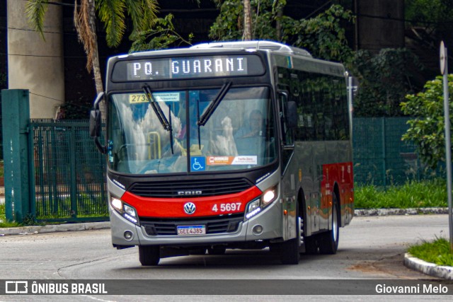 Allibus Transportes 4 5697 na cidade de São Paulo, São Paulo, Brasil, por Giovanni Melo. ID da foto: 11944913.