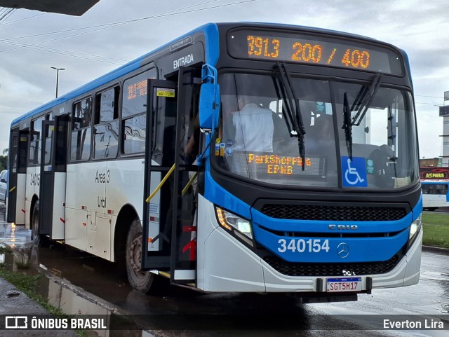 Urbi Mobilidade Urbana 340154 na cidade de Samambaia, Distrito Federal, Brasil, por Everton Lira. ID da foto: 11944862.