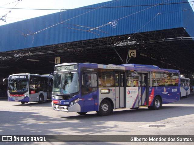 Next Mobilidade - ABC Sistema de Transporte 81.009 na cidade de Santo André, São Paulo, Brasil, por Gilberto Mendes dos Santos. ID da foto: 11943776.