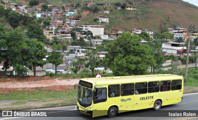 Viação Celeste 1135 na cidade de Santos Dumont, Minas Gerais, Brasil, por Isaias Ralen. ID da foto: 11945505.