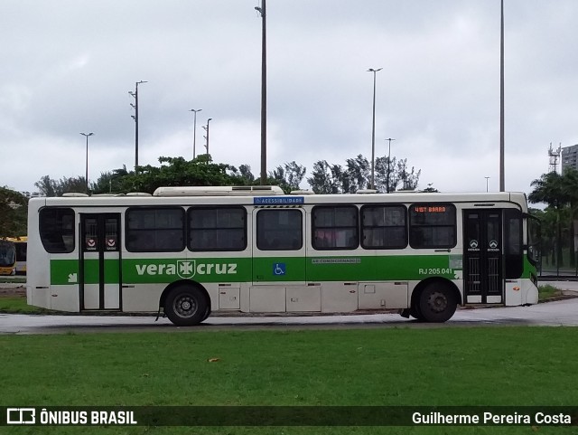Viação Vera Cruz RJ 205.041 na cidade de Rio de Janeiro, Rio de Janeiro, Brasil, por Guilherme Pereira Costa. ID da foto: 11943966.