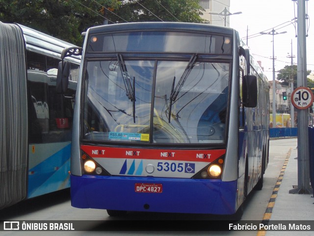 Next Mobilidade - ABC Sistema de Transporte 5305 na cidade de Santo André, São Paulo, Brasil, por Fabrício Portella Matos. ID da foto: 11945494.