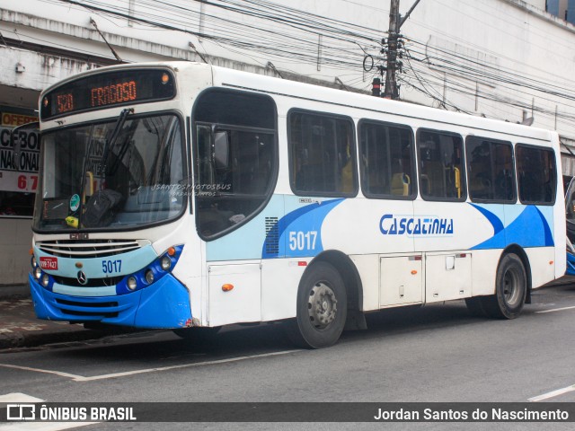 Viação Cascatinha 5017 na cidade de Petrópolis, Rio de Janeiro, Brasil, por Jordan Santos do Nascimento. ID da foto: 11944625.