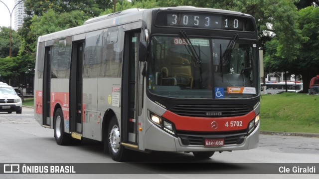 Allibus Transportes 4 5702 na cidade de São Paulo, São Paulo, Brasil, por Cle Giraldi. ID da foto: 11945567.
