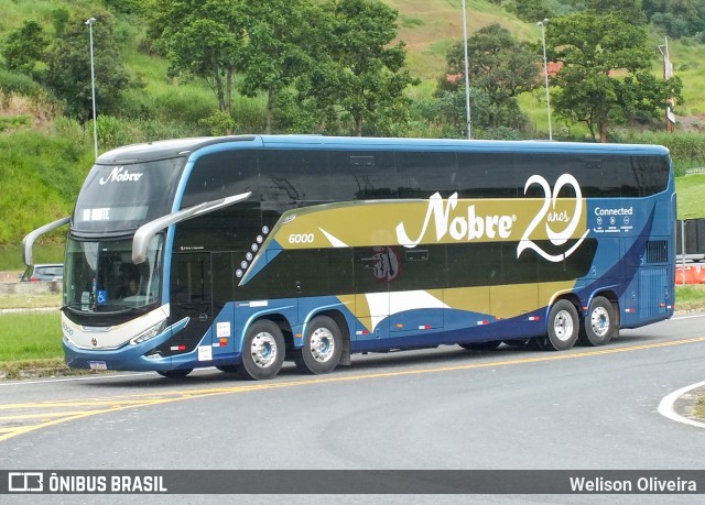 Nobre Transporte Turismo 6000 na cidade de Aparecida, São Paulo, Brasil, por Welison Oliveira. ID da foto: 11945302.