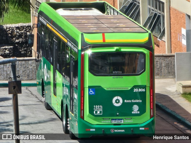 HP Transportes Coletivos 20806 na cidade de São Bernardo do Campo, São Paulo, Brasil, por Henrique Santos. ID da foto: 11944673.