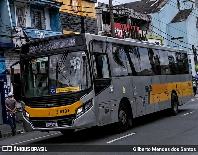 Transunião Transportes 3 6101 na cidade de São Paulo, São Paulo, Brasil, por Gilberto Mendes dos Santos. ID da foto: 11943744.