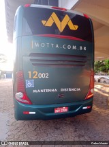 Viação Motta 12002 na cidade de Presidente Venceslau, São Paulo, Brasil, por Carlos Morais. ID da foto: :id.
