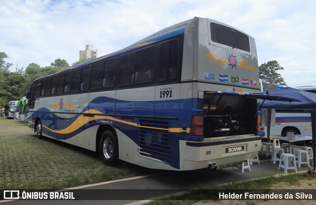 Vip Bus Comércio de Ônibus 1991 na cidade de Campinas, São Paulo, Brasil, por Helder Fernandes da Silva. ID da foto: 11947514.