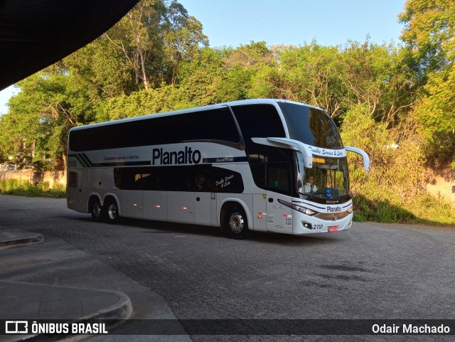 Planalto Transportes 2110 na cidade de Santa Maria, Rio Grande do Sul, Brasil, por Odair Machado. ID da foto: 11946013.