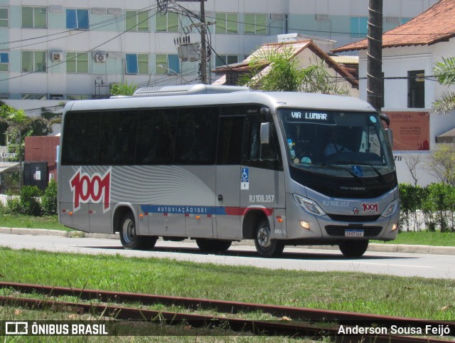Auto Viação 1001 RJ 108.357 na cidade de Macaé, Rio de Janeiro, Brasil, por Anderson Sousa Feijó. ID da foto: 11948142.