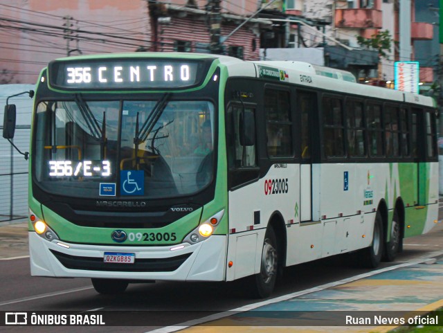 Auto Ônibus Líder 0923005 na cidade de Manaus, Amazonas, Brasil, por Ruan Neves oficial. ID da foto: 11948439.