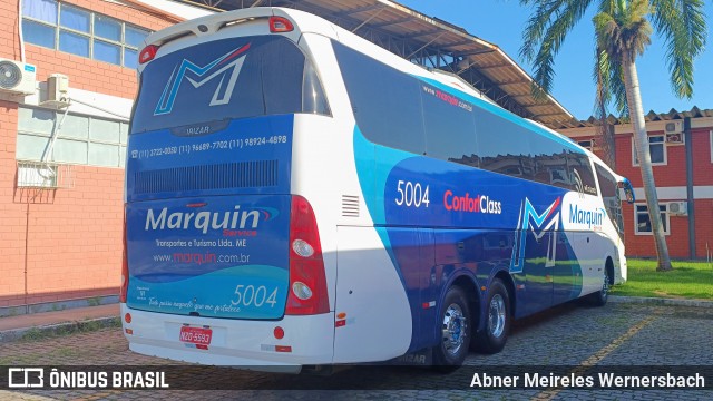Marquin Service Transportes e Turismo 5004 na cidade de Cariacica, Espírito Santo, Brasil, por Abner Meireles Wernersbach. ID da foto: 11946416.