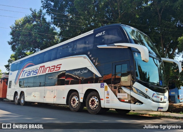 Auto Viação TransMinas 2030 na cidade de Piracicaba, São Paulo, Brasil, por Juliano Sgrigneiro. ID da foto: 11946762.