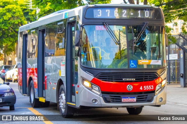 Allibus Transportes 4 5553 na cidade de São Paulo, São Paulo, Brasil, por Lucas Sousa. ID da foto: 11945890.