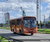Auto Viação São José dos Pinhais EA004 na cidade de Curitiba, Paraná, Brasil, por Amauri Caetamo. ID da foto: :id.