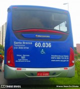 Santa Branca Transportes 60.036 na cidade de Jacareí, São Paulo, Brasil, por Marcos Souza De Oliveira. ID da foto: :id.