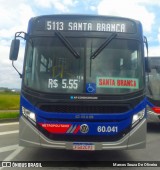 Santa Branca Transportes 60.041 na cidade de Jacareí, São Paulo, Brasil, por Marcos Souza De Oliveira. ID da foto: :id.