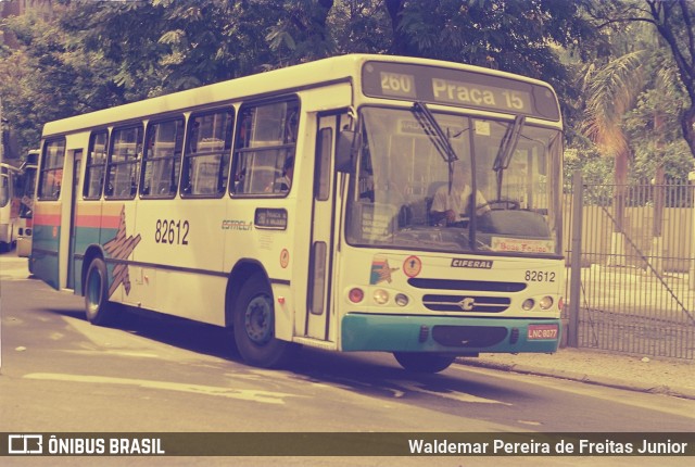 Transportes Estrela 82612 na cidade de Rio de Janeiro, Rio de Janeiro, Brasil, por Waldemar Pereira de Freitas Junior. ID da foto: 11950325.