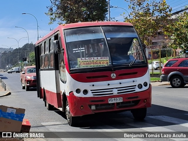Buses Nuevo Amanecer 58 na cidade de San Antonio, San Antonio, Valparaíso, Chile, por Benjamín Tomás Lazo Acuña. ID da foto: 11949324.