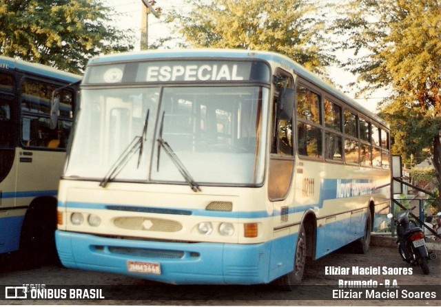 Viação Novo Horizonte 102111 na cidade de Brumado, Bahia, Brasil, por Eliziar Maciel Soares. ID da foto: 11950238.