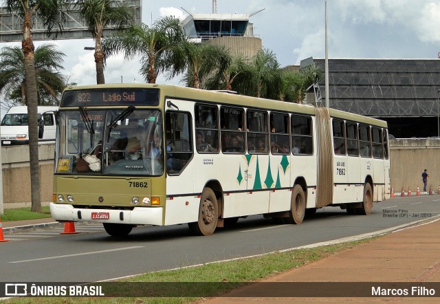 Expresso São José 71862 na cidade de Brasília, Distrito Federal, Brasil, por Marcos Filho. ID da foto: 11949722.