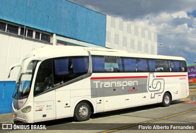 Transpen Transporte Coletivo e Encomendas 42020 na cidade de Sorocaba, São Paulo, Brasil, por Flavio Alberto Fernandes. ID da foto: 11948720.