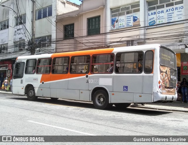 Linave Transportes 03023 na cidade de Petrópolis, Rio de Janeiro, Brasil, por Gustavo Esteves Saurine. ID da foto: 11950103.