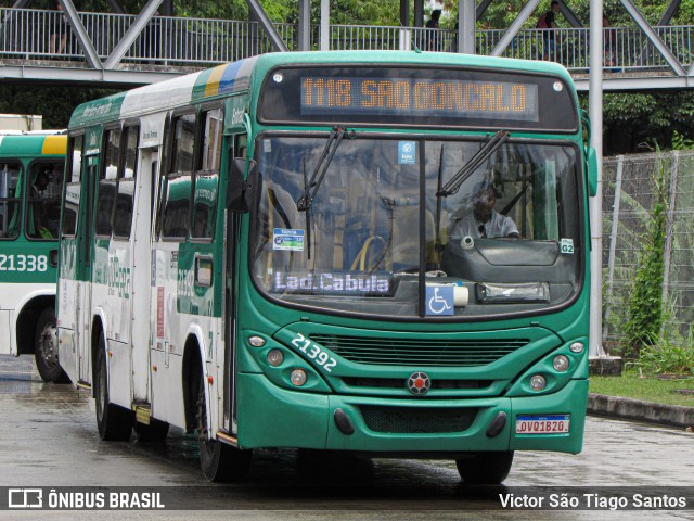 OT Trans - Ótima Salvador Transportes 21392 na cidade de Salvador, Bahia, Brasil, por Victor São Tiago Santos. ID da foto: 11951874.