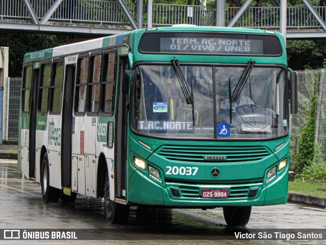 OT Trans - Ótima Salvador Transportes 20037 na cidade de Salvador, Bahia, Brasil, por Victor São Tiago Santos. ID da foto: 11951870.