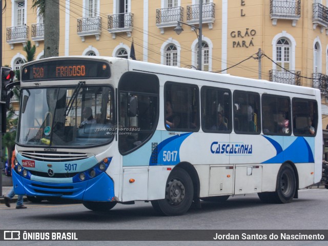 Viação Cascatinha 5017 na cidade de Petrópolis, Rio de Janeiro, Brasil, por Jordan Santos do Nascimento. ID da foto: 11950809.