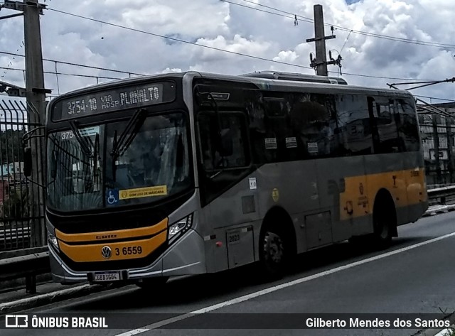 Transunião Transportes 3 6559 na cidade de São Paulo, São Paulo, Brasil, por Gilberto Mendes dos Santos. ID da foto: 11950467.