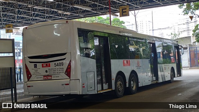 Next Mobilidade - ABC Sistema de Transporte 5409 na cidade de Santo André, São Paulo, Brasil, por Thiago Lima. ID da foto: 11950988.