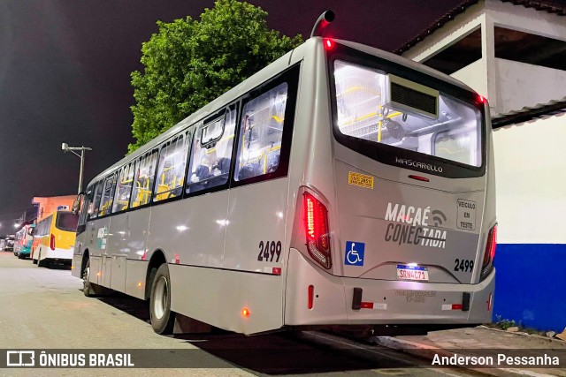 SIT Macaé Transportes 2499 na cidade de Macaé, Rio de Janeiro, Brasil, por Anderson Pessanha. ID da foto: 11952626.