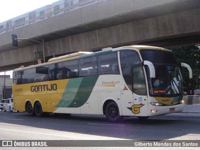 Empresa Gontijo de Transportes 14680 na cidade de São Paulo, São Paulo, Brasil, por Gilberto Mendes dos Santos. ID da foto: 11950505.