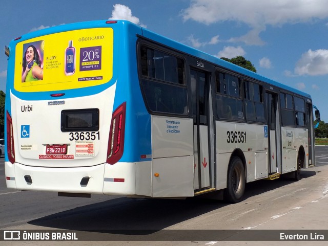 Urbi Mobilidade Urbana 336351 na cidade de Brasília, Distrito Federal, Brasil, por Everton Lira. ID da foto: 11951040.