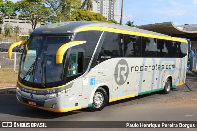 RodeRotas - Rotas de Viação do Triângulo 7311 na cidade de Uberlândia, Minas Gerais, Brasil, por Paulo Henrique Pereira Borges. ID da foto: 11952406.