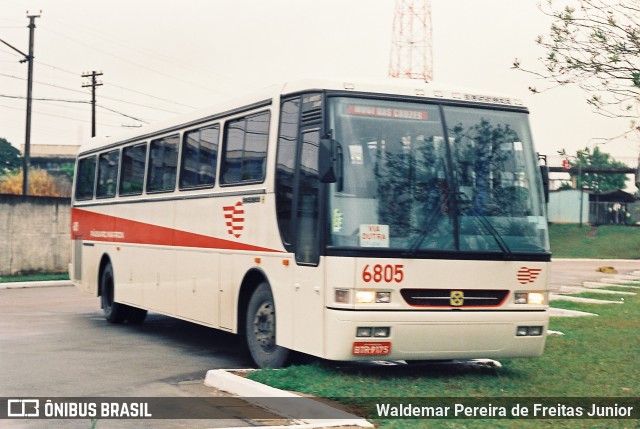 Empresa de Ônibus Pássaro Marron 6805 na cidade de Mogi das Cruzes, São Paulo, Brasil, por Waldemar Pereira de Freitas Junior. ID da foto: 11950453.