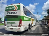 Empresa Gontijo de Transportes 21490 na cidade de Goiana, Pernambuco, Brasil, por Jonas Alves. ID da foto: :id.