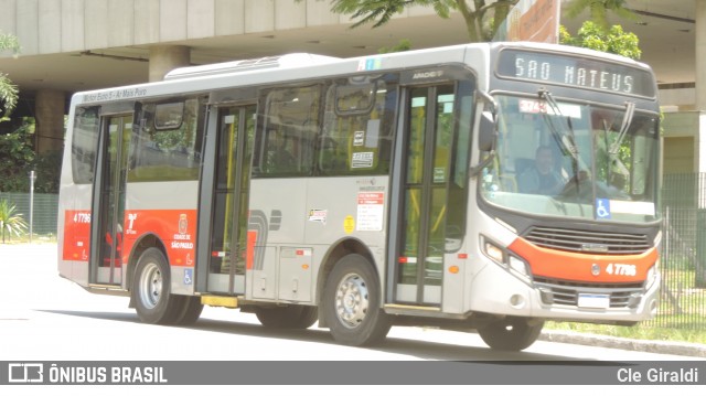 Pêssego Transportes 4 7796 na cidade de São Paulo, São Paulo, Brasil, por Cle Giraldi. ID da foto: 11953650.