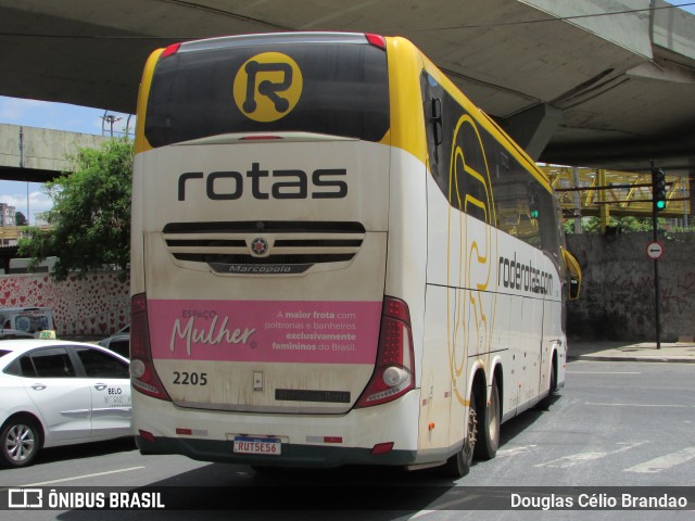 RodeRotas - Rotas de Viação do Triângulo 2205 na cidade de Belo Horizonte, Minas Gerais, Brasil, por Douglas Célio Brandao. ID da foto: 11953680.