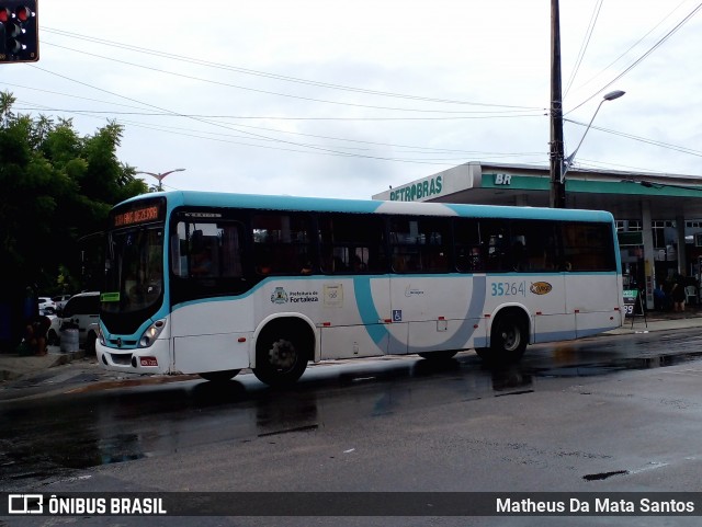 Rota Sol > Vega Transporte Urbano 35264 na cidade de Fortaleza, Ceará, Brasil, por Matheus Da Mata Santos. ID da foto: 11954457.