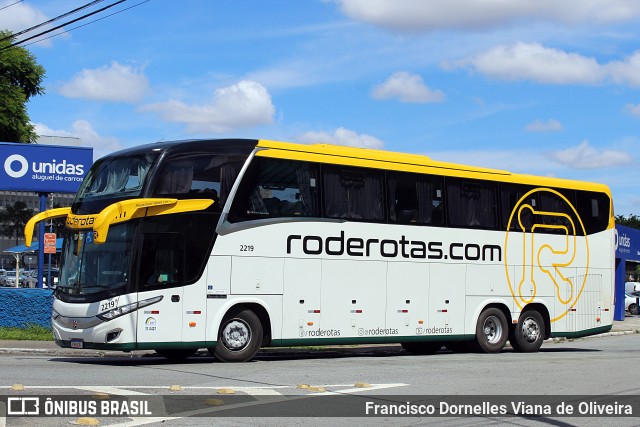 RodeRotas - Rotas de Viação do Triângulo 2219 na cidade de São Paulo, São Paulo, Brasil, por Francisco Dornelles Viana de Oliveira. ID da foto: 11953196.