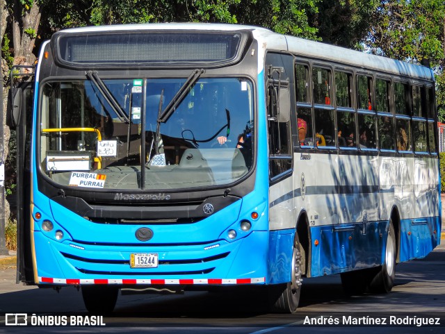 Buses Guadalupe 09 na cidade de San José, San José, Costa Rica, por Andrés Martínez Rodríguez. ID da foto: 11954416.